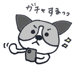 Gamer corgi sticker #13716836