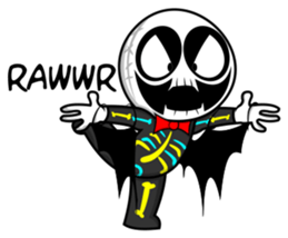 Skulletoon sticker #13717255