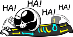 Skulletoon sticker #13717261