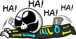 Skulletoon sticker #13717261