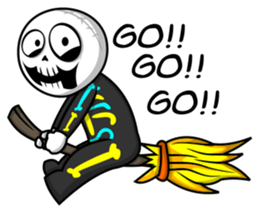 Skulletoon sticker #13717273