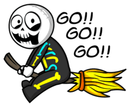 Skulletoon sticker #13717273