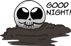 Skulletoon sticker #13717277