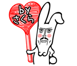 Rabbit Sticker for Sakura sticker #13717514