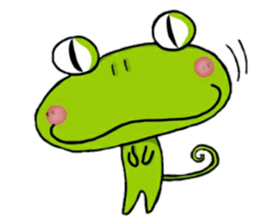 Chameleon of Leo sticker #13717782
