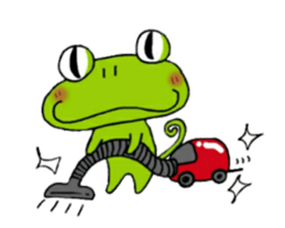 Chameleon of Leo sticker #13717785