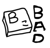 Sticker of keyboard keys sticker #13718552