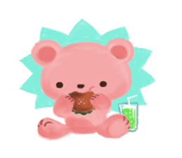 pink sheep sticker #13718973