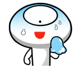 one eye alien sticker sticker #13718977