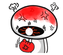 one eye alien sticker sticker #13718986