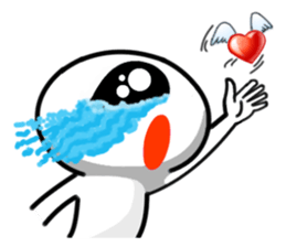 one eye alien sticker sticker #13718993