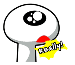 one eye alien sticker sticker #13719003