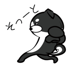 Sagging ear Shibatchi [Shiba Inu] sticker #13720231