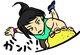 climber's words sticker #13720292