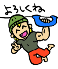 climber's words sticker #13720300