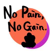 climber's words sticker #13720319