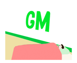 Gymnastics animation english. sticker #13720456