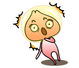 Unlucky Bubble Baby sticker #13721052