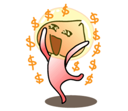 Unlucky Bubble Baby sticker #13721056