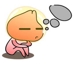 Unlucky Bubble Baby sticker #13721065
