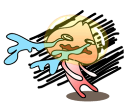 Unlucky Bubble Baby sticker #13721066