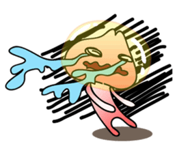 Unlucky Bubble Baby sticker #13721066