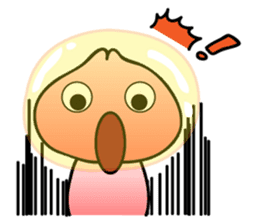 Unlucky Bubble Baby sticker #13721068