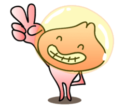 Unlucky Bubble Baby sticker #13721070