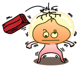 Unlucky Bubble Baby sticker #13721072