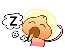 Unlucky Bubble Baby sticker #13721075