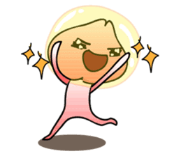 Unlucky Bubble Baby sticker #13721078