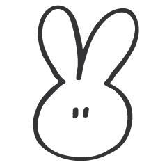 shiroi usagi sticker