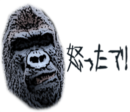 Gorilla and Monkey fellows sticker #13722690