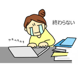 momo and sakura sticker #13722787