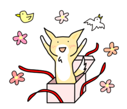 momo and sakura sticker #13722791