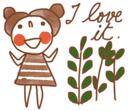 Wind and Tree Eng. sticker #13722837