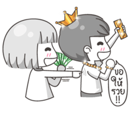 write back sticker #13723299