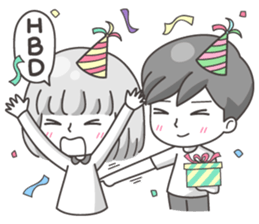 write back sticker #13723313