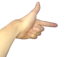 Photo Hand Man sticker #13724452