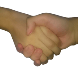 Photo Hand Man sticker #13724472