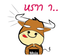 Bull Little MoJa sticker #13724706