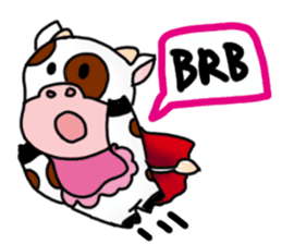 Boo Cow and Moo Cow sticker #13724912