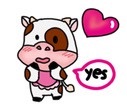 Boo Cow and Moo Cow sticker #13724918