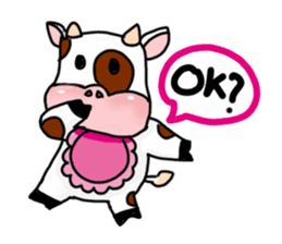 Boo Cow and Moo Cow sticker #13724920