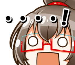 Utamaro and Ms. Ichikawa sticker #13725051