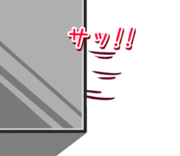 Utamaro and Ms. Ichikawa sticker #13725055