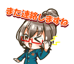 Utamaro and Ms. Ichikawa sticker #13725066
