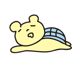 bear turtle bear sticker #13725127