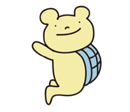 bear turtle bear sticker #13725136