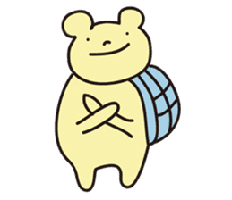 bear turtle bear sticker #13725164